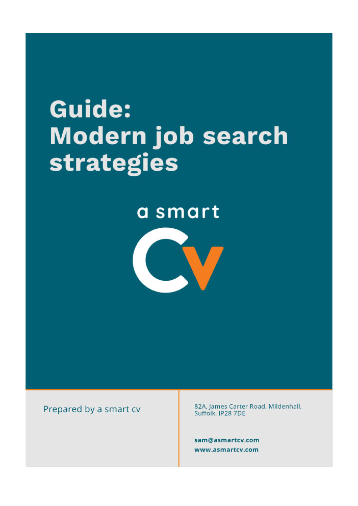 Modern job search strategies guide